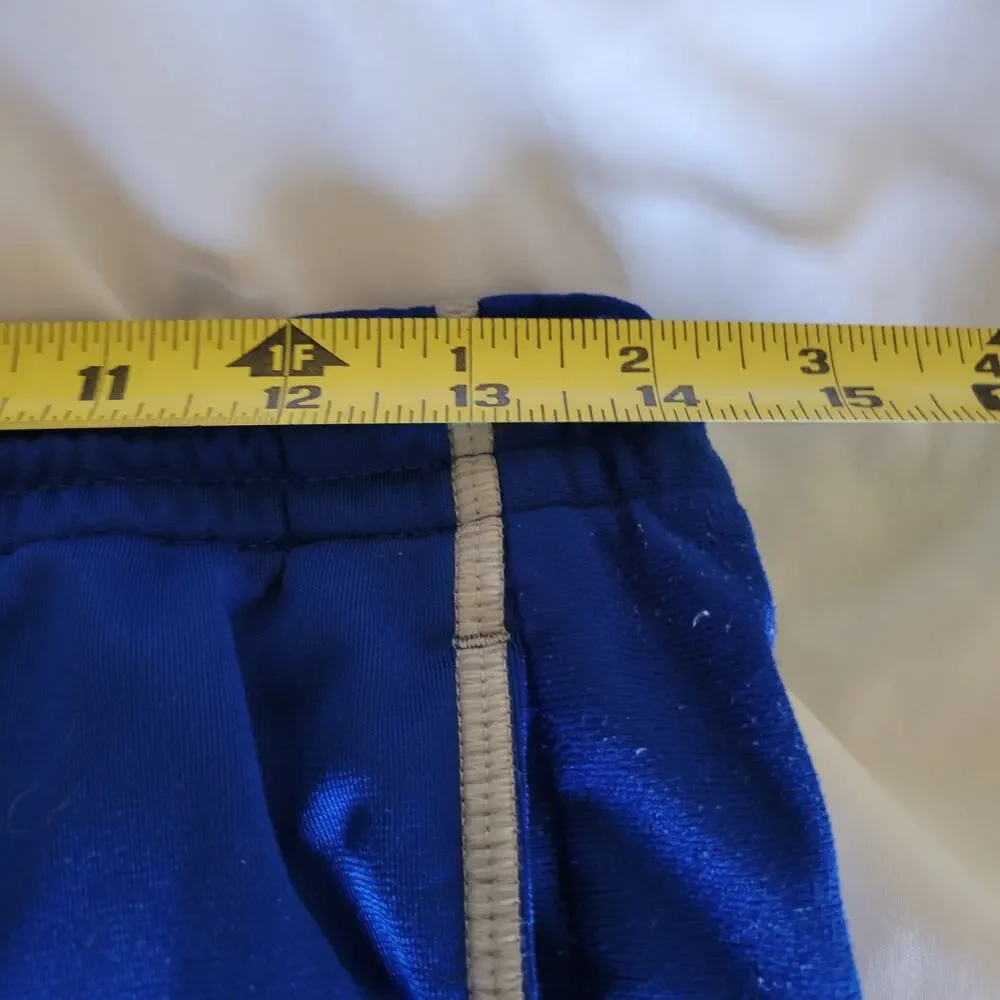 Adidas‎ Climaite Jogger Size Medium Blue with white leg stripe.